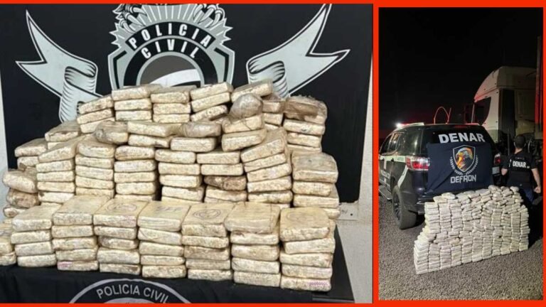 Motorista da fábrica de rações da BRF em Dourados é preso tranpontando cocaina em carreta