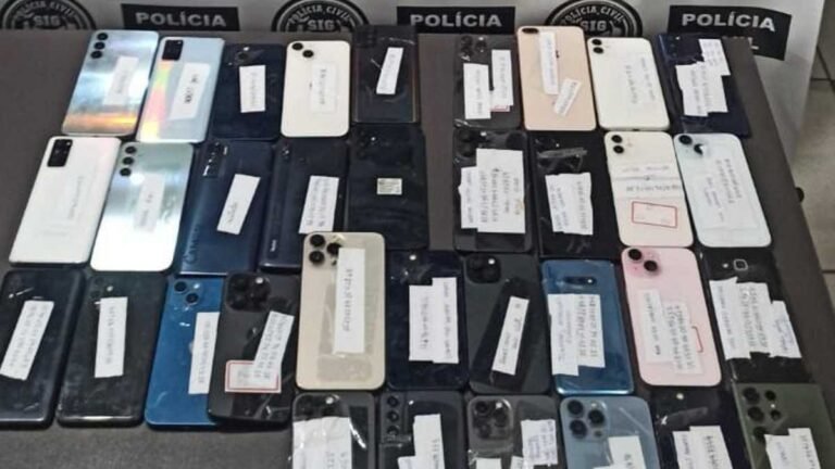 Celulares furtados no carnaval são identificados e restituídos aos proprietários, pela Polícia Civil