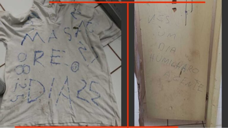 Fotos – Polícia identifica autores de incitação ao crime e de vandalismo em escola estadual