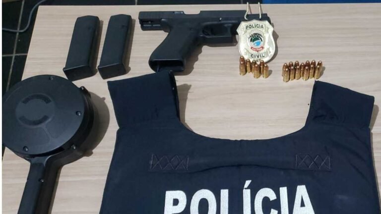 Em visível estado de embriaguez, motorista é preso por disparo de arma de fogo
