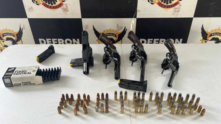 Dourados – Homem é preso pela Polícia Civil por comércio ilegal de arma de fogo e receptação