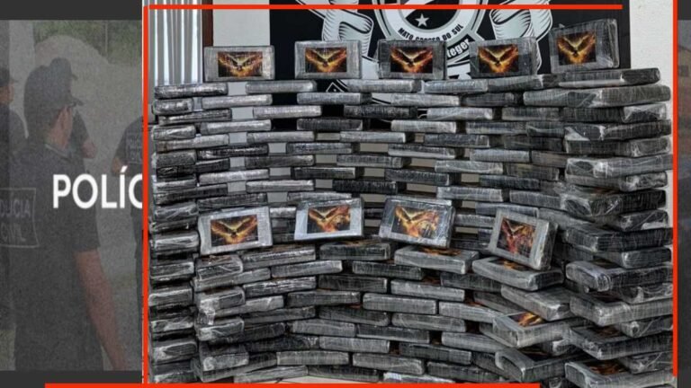 Homem é preso com carga de cocaina avaliada em R$ 6 milhões