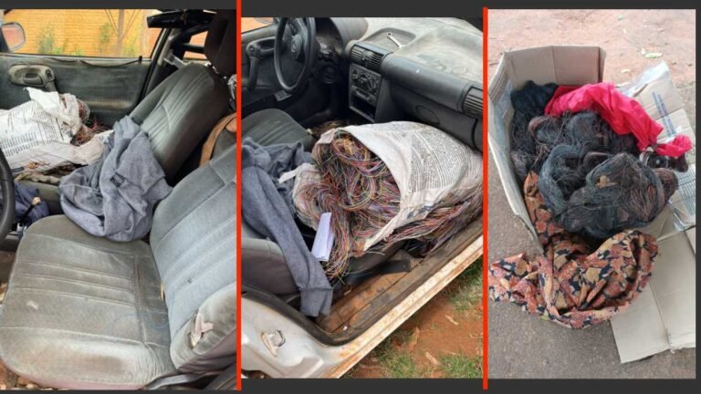 Polícia Civil identifica autor de série de furtos de fios de telefonia