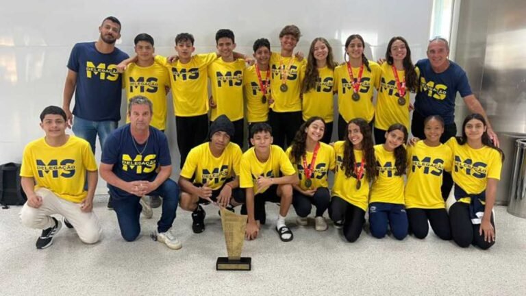 Estudantes-atletas de Mato Grosso do Sul trazem 57 medalhas dos Jogos Escolares Brasileiros