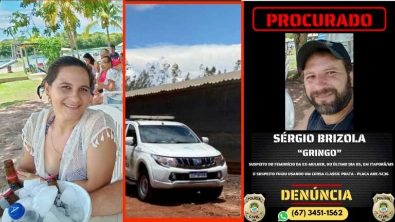Ex marido passa a ser procurado pela policia suspeito de feminicidio em Itaporã