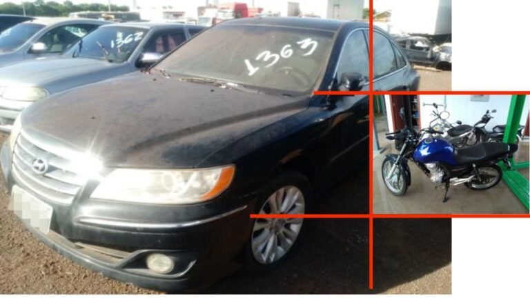 Detran de Mato Grosso do Sul abre leilão com Hyundai Azera para lance