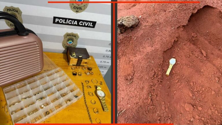 Polícia Civil prende homem por furto de joias e recupera objetos subtraídos 