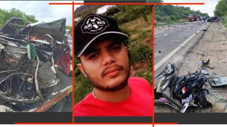 Vídeo – Colisão entre carro e carreta na BR-163 mata vendedor autônomo