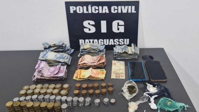Polícia Civil Prende suspeito de tráfico de drogas próximo a escola estadual
