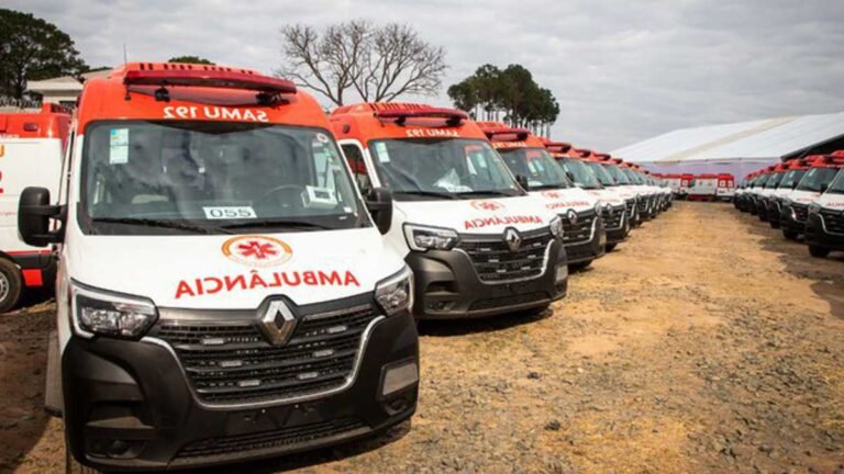 Ministério da Saúde entrega mais 163 ambulâncias para 7 estados