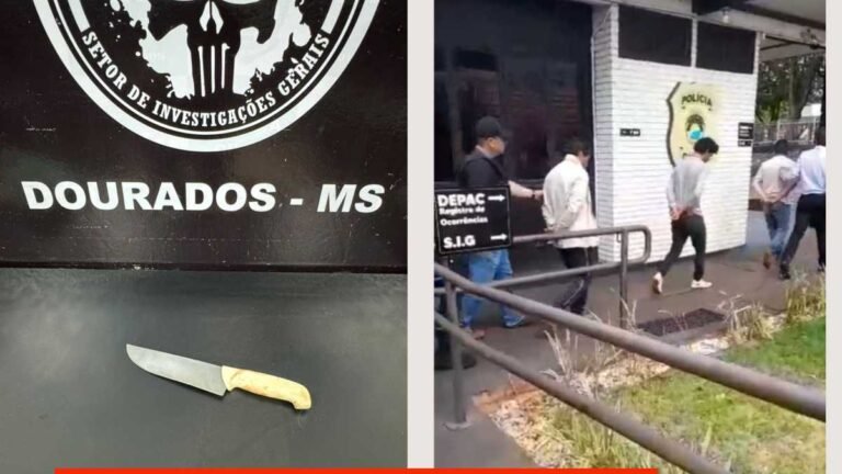 Jardim Flórida – Polícia Civil prende três estrangeiros por homicídio tentado e lesão corporal grave