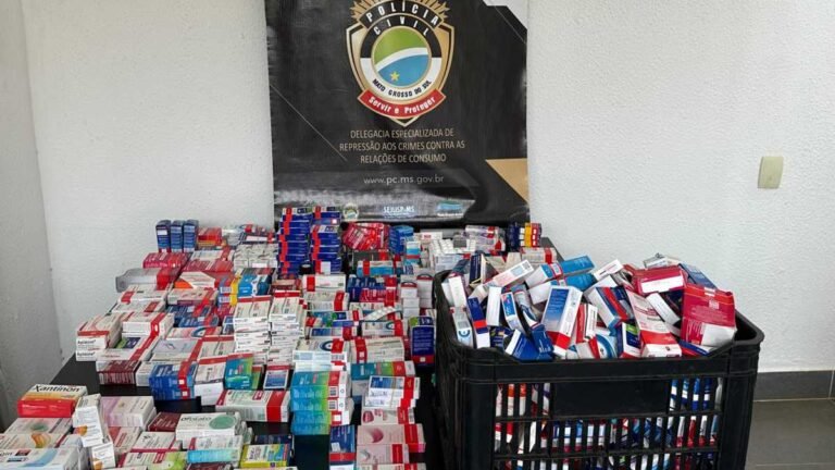 Mulher é presa em Campo Grande, por manter farmácia clandestina