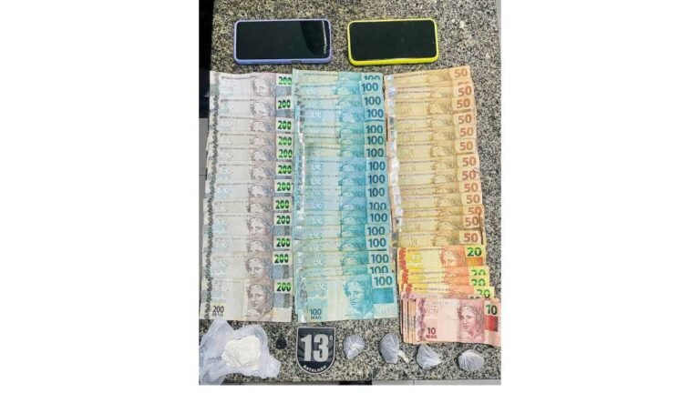 Polícia Militar realiza prisão de casal por tráfico de entorpecentes