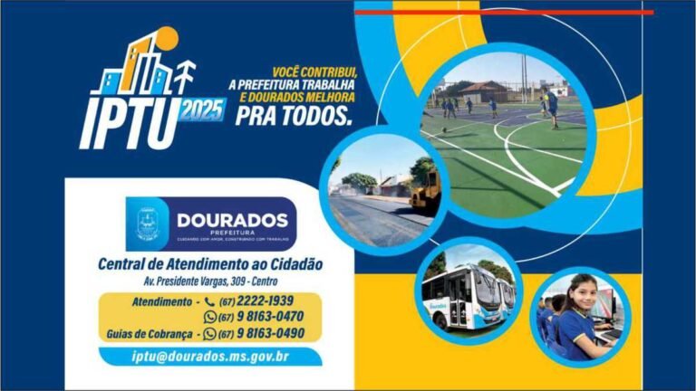 Moradores podem imprimir boletos do IPTU em escolas