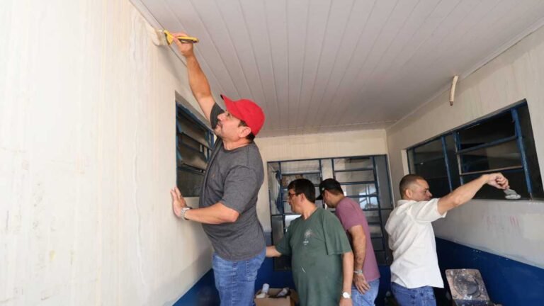 Mutirão da Prefeitura envolve secretariado e revitaliza Posto de Saúde do Izidro Pedroso