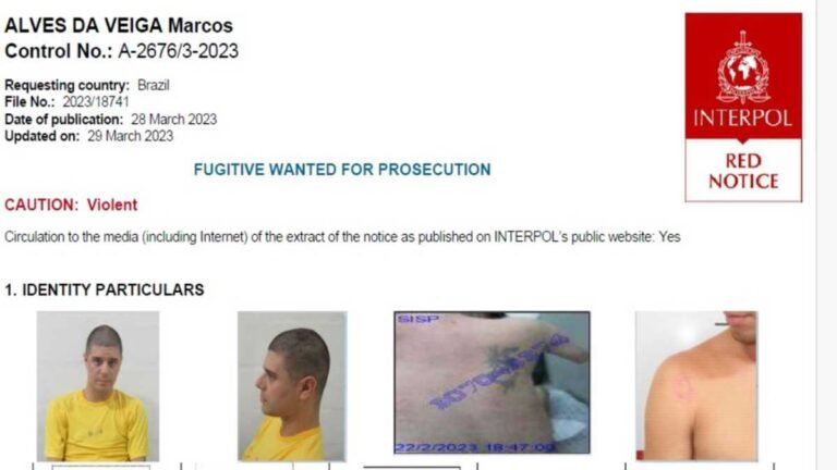 Polícia Civil do MS captura criminoso incluído na Lista Vermelha da Interpol