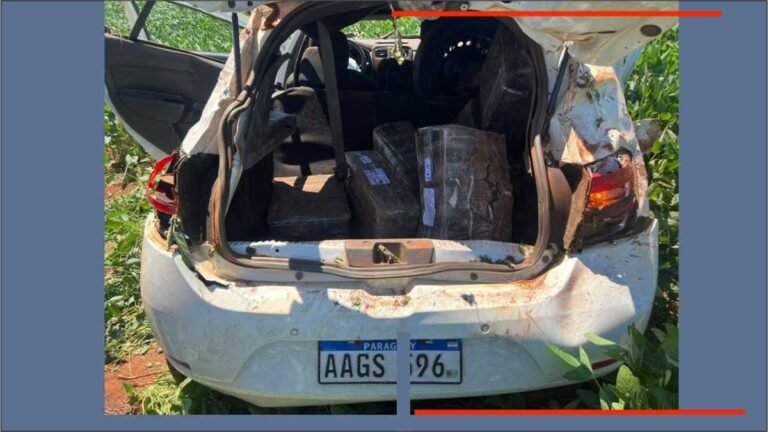 Polícia Civil prende homem por tráfico de drogas, após seu veículo capotar na Rodovia MS-295