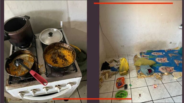 Fotos e vídeo – Mãe e filho são resgatados de carcere privado e maus tratos