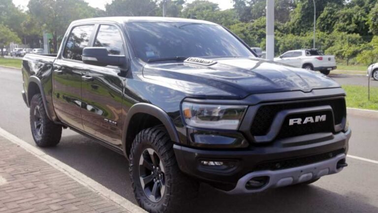 Dodge Ram doada pela Receita Federal ao Detran-MS vai servir para ações educativas