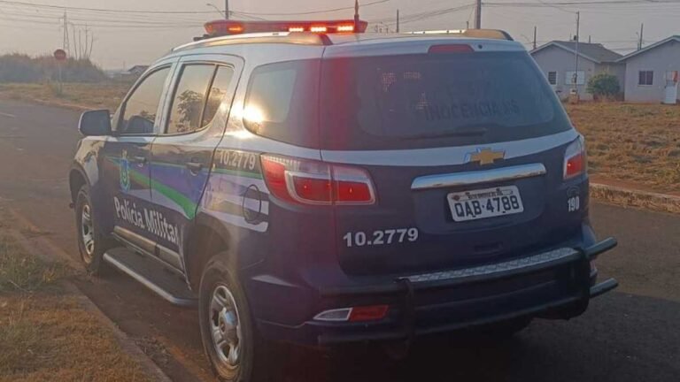 Polícia Militar prende homem por violência doméstica em Inocência