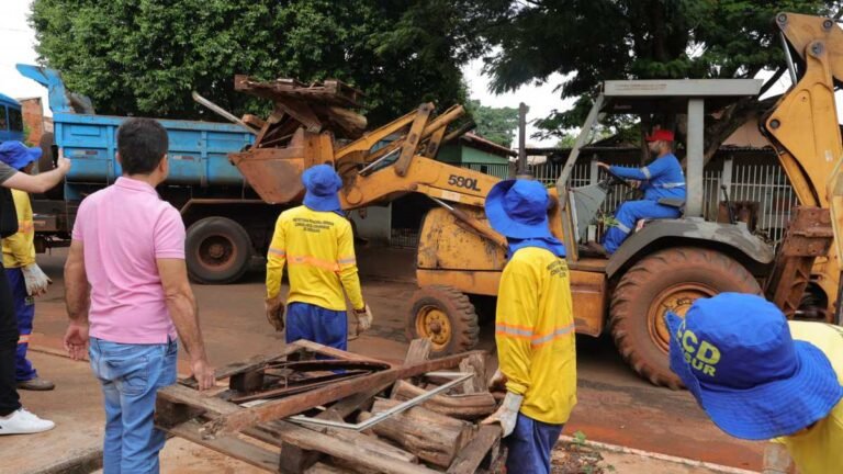 Prefeitura finaliza mutirão no Canaã I e CCZ alerta que limpeza afasta escorpiões e doenças