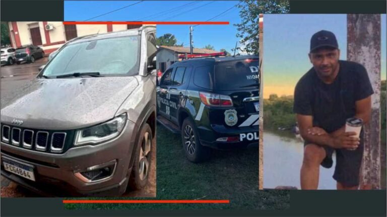 Polícia Civil prende suspeito de latrocinio de empresario ocorrido em Nioaque