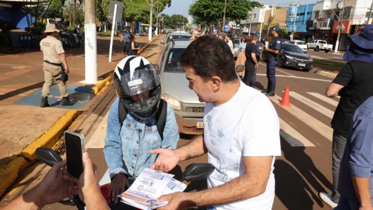 Prefeitura reforça ações para reduzir acidentes e mortes no trânsito