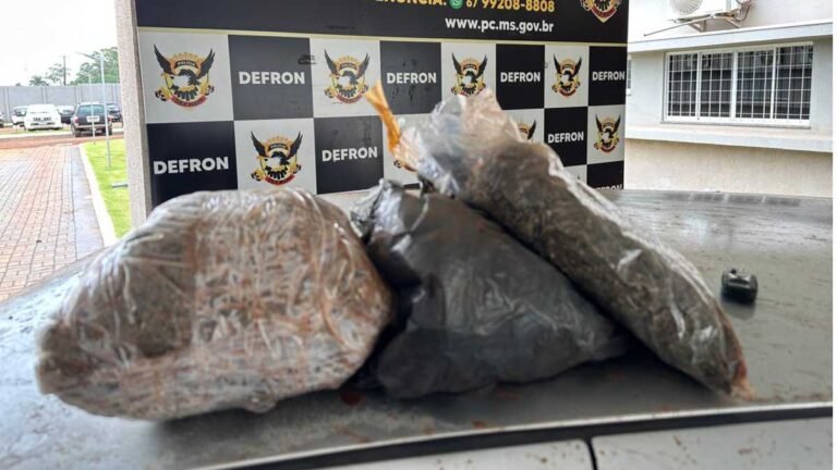 Parque das Nações II – Polícia Civil apreende 2kg de entorpecentes em Dourados