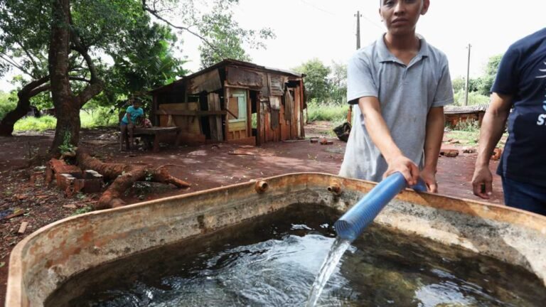 Com perfuração de poços e reservatórios, Governo de MS atua para garantir fornecimento de água nas aldeias de Dourados