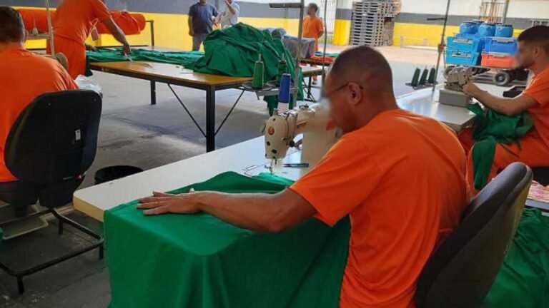 Esperança em cada ponto –  Penitenciária produz enxovais cirúrgicos para o Hospital São Julião