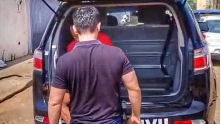 Homem conhecido como “Diabo Loiro” é preso por agredir ex-companheira com facão