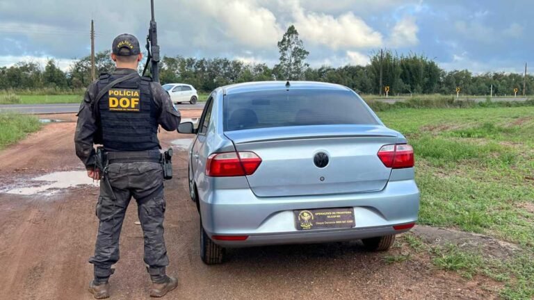 Carro com registro criminal em 2022, em Campo Grande, é recuperado pelo DOF