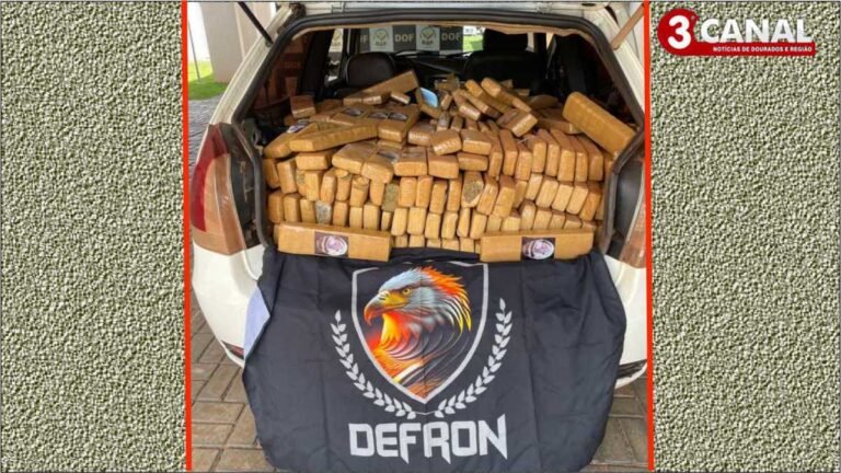 Residencial Bonanza – Polícia Civil apreende cerca de 700 kg de maconha em Dourados