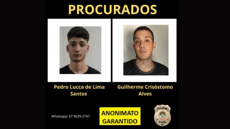 Quatro dos seis custodiados que fugiram da 1ª Delegacia de Ponta Porã já foram recapturados