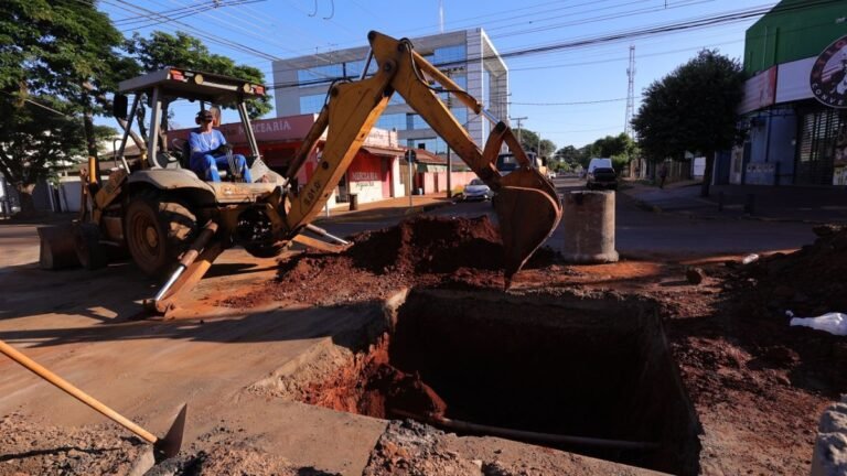 Prefeitura inicia terceira etapa de obra contra alagamentos no Parque Alvorada