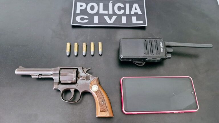 Polícia Civil cumpre mandado de busca e apreensão e prende mulher por posse ilegal de arma de fogo