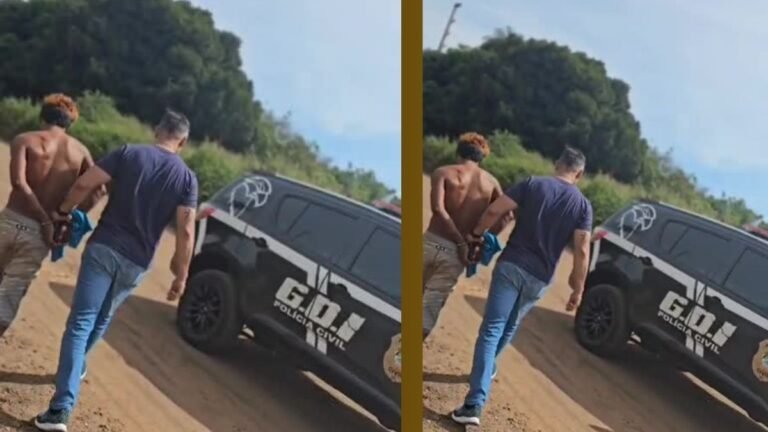 Polícia Civil prende, em flagrante, suspeito homicídio duplamente qualificado