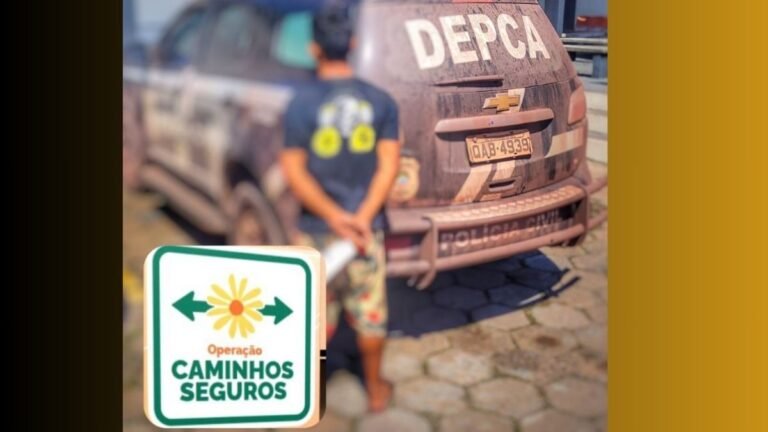 ”Operação Caminhos Seguros 2025”: Polícia Civil cumpre Mandado de Prisão no bairro Popular Nova, em Corumbá