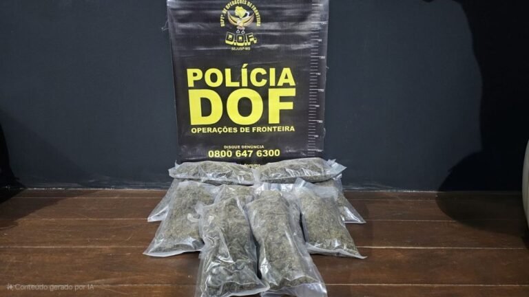 Adolescente de 15 anos que seguia com droga em ônibus para Caarapó é apreendido pelo DOF