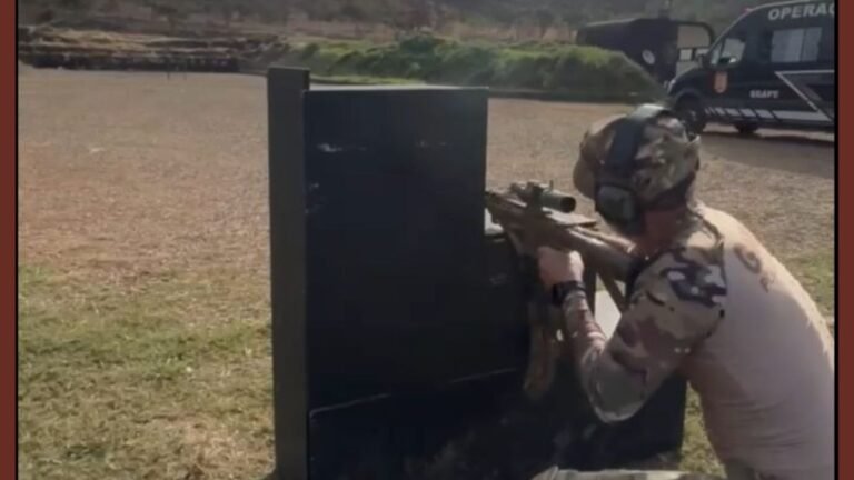 Investigador da Polícia Civil conclui curso de atirador designado da PRF com excelente desempenho