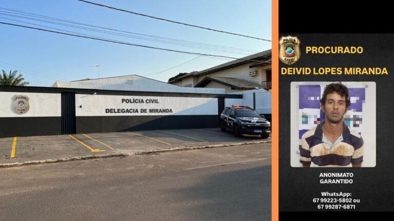 Polícia Civil elucida homicídio e dois autores são presos em Miranda