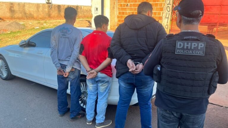 Vídeo – Polícia Civil prende suspeitos de execução ocorrida em fevereiro