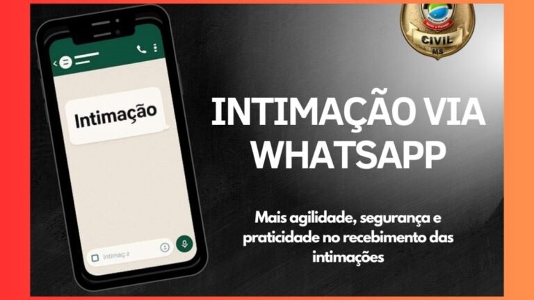 Polícia Civil de Mato Grosso do Sul divulga informações sobre a Intimação por Meio Eletrônico