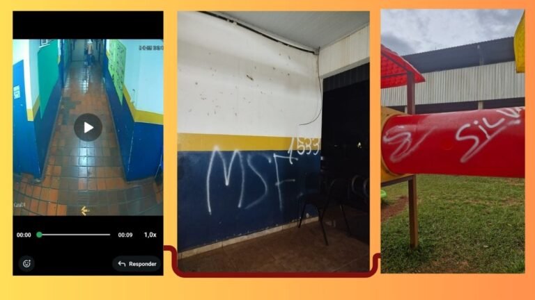 Polícia Civil identifica adolescentes de 15 e 16 anos como autores de furto qualificado e vandalismo em escola