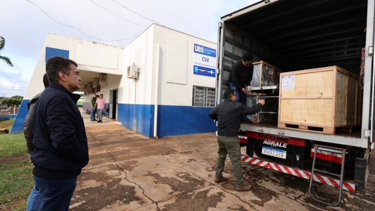 Prefeitura entrega novos equipamentos ao Posto de Saúde CSU do Água Boa