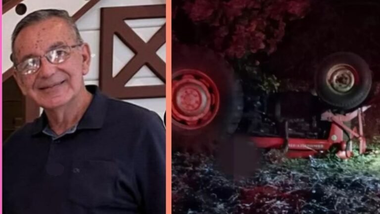 Idoso de 75 anos morre esmagado após trator tombar sobre ele
