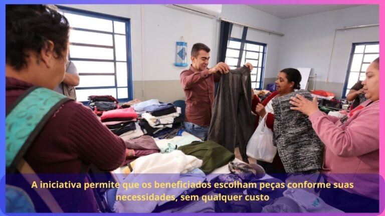 Campanha do Agasalho realiza 4º Brechó Solidário e ultrapassa 8 mil peças distribuídas