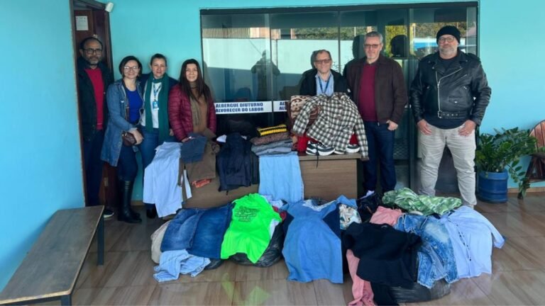 Ação do Patronato de Naviraí aquece o inverno de egressos e população vulnerável com mais de 1,7 mil peças doadas
