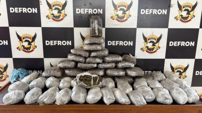 Bairro Canaã 3 – Polícia Civil prende acusado por tráfico de drogas em bairro de Dourados