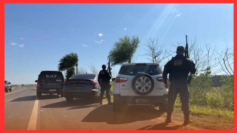 DOF recupera três veículos roubados durante o fim de semana